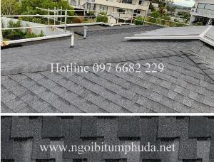 Tấm lợp bitum rắc đá tự nhiên