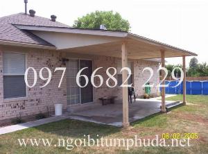 Tấm lợp nhựa đường phủ đá, tấm lợp nhựa đương ép đá tự nhiên