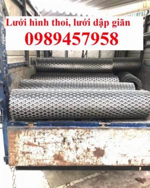 Lưới thép dập giãn, lưới hình thang, Lưới dập giãn inox