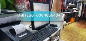 Lắp trọn bộ máy tính tiền cho shop thời trang tại hà tĩnh