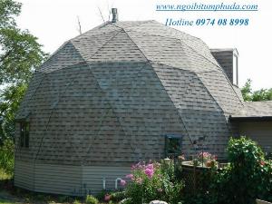Ngói lợp nhà bungalow, tấm lợp nhựa đường cho nhà lắp ghép, ngói giả đá giá rẻ