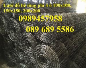 Lưới hàn mạ kẽm phi 3 30x30, 100x100, Tấm thép phi 3 a 50x50, Thép làm giàn lan