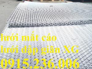 Lưới trang trí, lưới thép dập giãn, lưới cán phẳng, lưới mắt cáo, lưới hình thoi mới 100%
