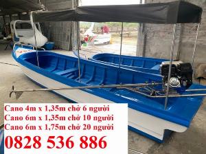 Cano chở 8-10 người, Cano chở 20 người 6mx1.75 giá tốt