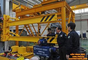 Pa lăng 3 tấn dầm đôi SUNGDO Hàn Quốc