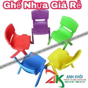 Ghế nhựa trẻ em,ghế nhựa mầm non giá rẻ