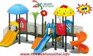 Cầu trượt liên hoàn ngoài trời
