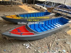 Xưởng ghe thuyền Composite Hà Nội Việt Phát Thuyền cứu trợ lũ lụt, thuyền cứu hộ thiện nguyện -0969883186