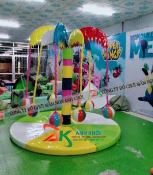 Đu quay cây dừa,đu quay mầm non,đu quay trẻ em