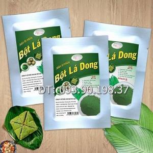 Bột Lá Dong Nguyên Chất Sấy Lạnh Gói 20gr - Bột màu tự nhiên nguyên chất làm bánh, rau câu, kẹo dẻo