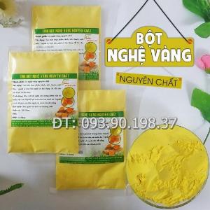 Tinh Bột Nghệ Vàng Nguyên Chất Gói 20gr - Bột màu tự nhiên nguyên chất làm bánh, rau câu, kẹo dẻo