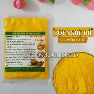 Tinh Bột Nghệ Đỏ Nguyên Chất Sấy Lạnh 20gr - Bột màu tự nhiên nguyên chất làm bánh, rau câu, kẹo dẻo