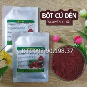 Bột Củ Dền Nguyên Chất Sấy Lạnh Gói 20gr - Bột màu tự nhiên nguyên chất làm bánh, rau câu, kẹo dẻo