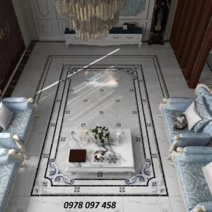 Thảm 3D - thảm gạch men- thảm sàn