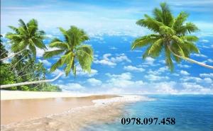 Tranh ốp tường - tranh bãi biển