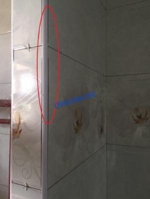 Nẹp góc ngoài gạch men - Nẹp ốp góc gạch men - Nẹp ốp gạch men màu giả đá - Nẹp nhựa kết thúc gạch.