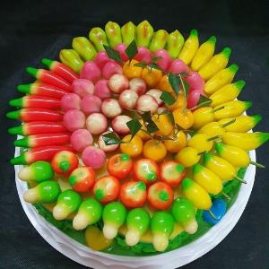 Bánh đậu xanh hình trái cây size Mini