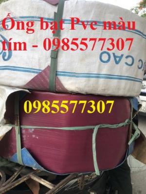 Ống bạt PVC màu tím tải cát, tải sỏi đá loại đặc biệt, hàng có sẵn giá tốt