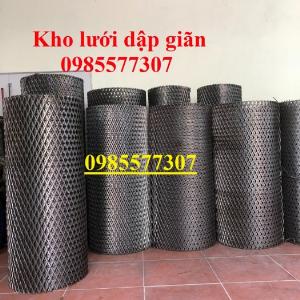Sản xuất lưới thép dập giãn, lưới hình thoi, lưới quả trám dùng trang trí, bảo vệ trong công trình xây dựng