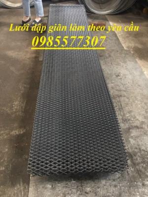 Sản xuất lưới thép dập giãn, lưới hình thoi, lưới quả trám dùng trang trí, bảo vệ trong công trình xây dựng