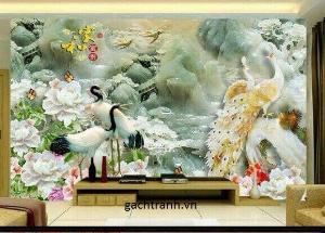 Tranh gạch 3d - tranh gạc men 3d - 94SM