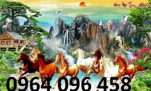 Tranh gạch 3d phong thủy tuổi dần - 04QM