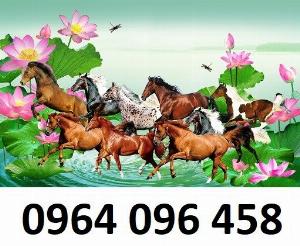 Tranh gạch 3d phong thủy tuổi dần - 04QM