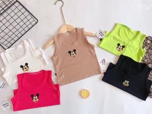 Combo 3 áo Ba lỗ coton 4 chiều Minky mom cao cấp