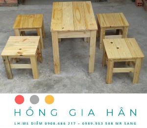 Cần Thanh Lý 100 Bộ Bàn Ghế Cafe Hồng Gia Hân Bgg10