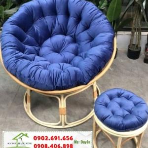 Ghế mây papasan thư giãn đọc sách thanh lý mùa dịch