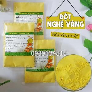 Tinh Bột Nghệ Vàng Nguyên Chất Gói 20gr - Bột màu tự nhiên nguyên chất làm bánh, rau câu, kẹo dẻo