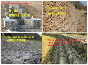 Báo giá Rọ đá mạ kẽm 2x1x0,5m, RỌ thép bọc nhựa 2x1x1 có sẵn