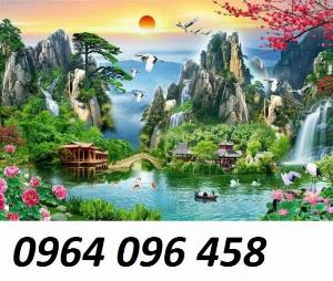 Tranh gạch men 3d phong cảnh - 06AM