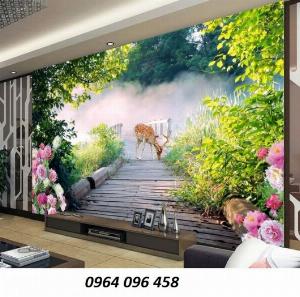 Tranh gạch men 3d phong cảnh - 06AM
