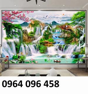 Tranh gạch men 3d phong cảnh - 06AM