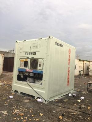Container lạnh 10feet làm kho lạnh mini