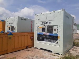 Container lạnh 10feet làm kho lạnh mini