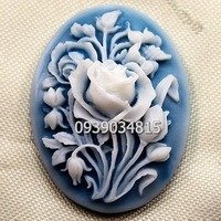 Khuôn silicon làm rau câu hoa hồng kiểu - Mã số 645