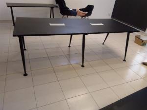 Bàn họp chân sắt tháo lắp sơn tĩnh điện