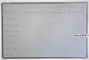 Bảng Lịch Công Tác