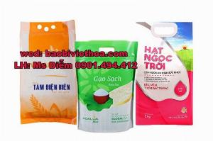 Túi đựng gạo đẹp giá rẻ in theo yêu cầu