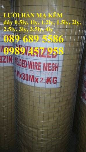 Lưới thép chống nứt sàn, Lưới tô tường, Lưới trát tường 5x5, Lưới ô vuông mạ kẽm giá rẻ