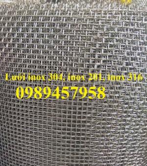 Lưới chống côn trùng, lưới chống muỗi Inox 304 khổ 1,5mx30m, 1,2m