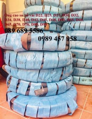 Ống cao su bố vải phi 19, phi 22, phi 38, phi 42, phi 48, phi 60, phi 76, phi 90