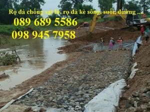 Sản xuất rọ đá mạ kẽm, rọ đá bọc nhựa pvc tại Hà Nội