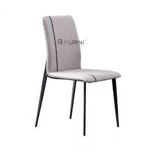 Ghế bàn ăn nệm bọc simili chân sắt cao cấp nhập khẩu LUX 17A-P giá rẻ tại TP.HCM