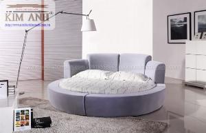 Mẫu giường tròn hiện đại, sang trọng được nhiều người ưu chuộng
