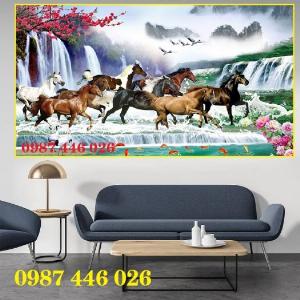 Tranh ngựa, gạch tranh mã đáo thành công HP099