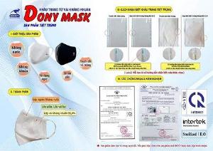 Khẩu trang vải in logo làm quà tặng doanh nghiệp, nhân viên, khách hàng mùa dịch