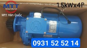 Motor dầm biên hyundai 1.5kw x 4p cầu trục